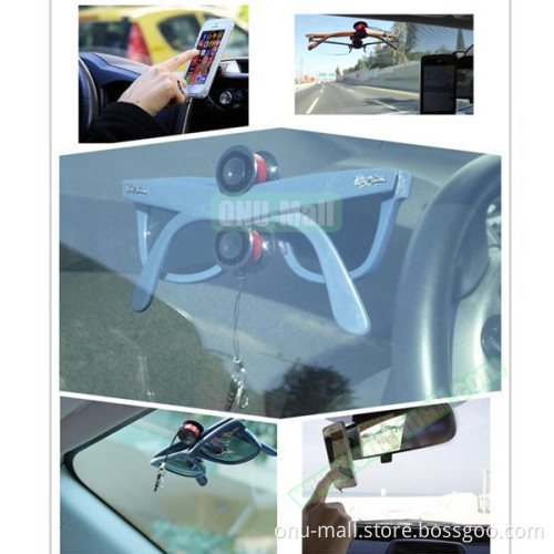 Logo Branding Universal Mobile Phones Car Holder with Suction Cup